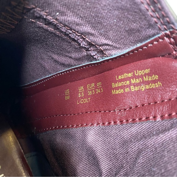 Franco Sarto Colt Brown Leather Bootie 9M - Picture 11 of 14